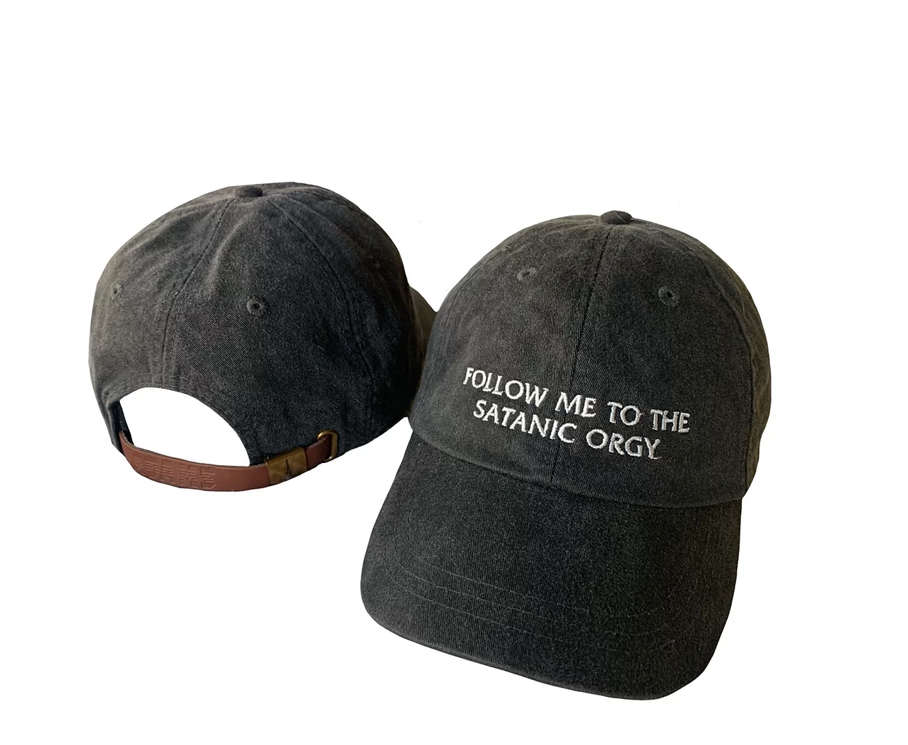 Bukkake Black (faded black) – Buy a hat support abortion rights