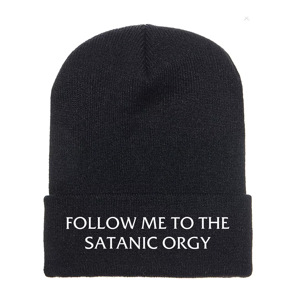 Butt Plug Black BEANIE – Buy a hat support abortion rights